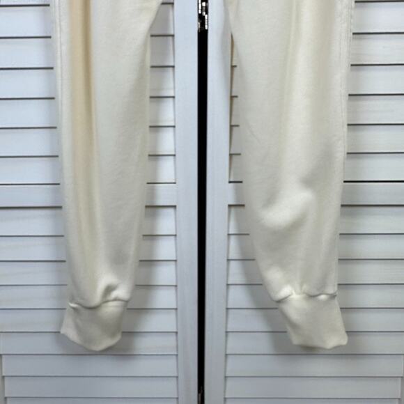 New XL‎ Twenty Montreal Cream Sunnyside Reverse Loop Terry Sweatpant Jogger Pant - Picture 10 of 13